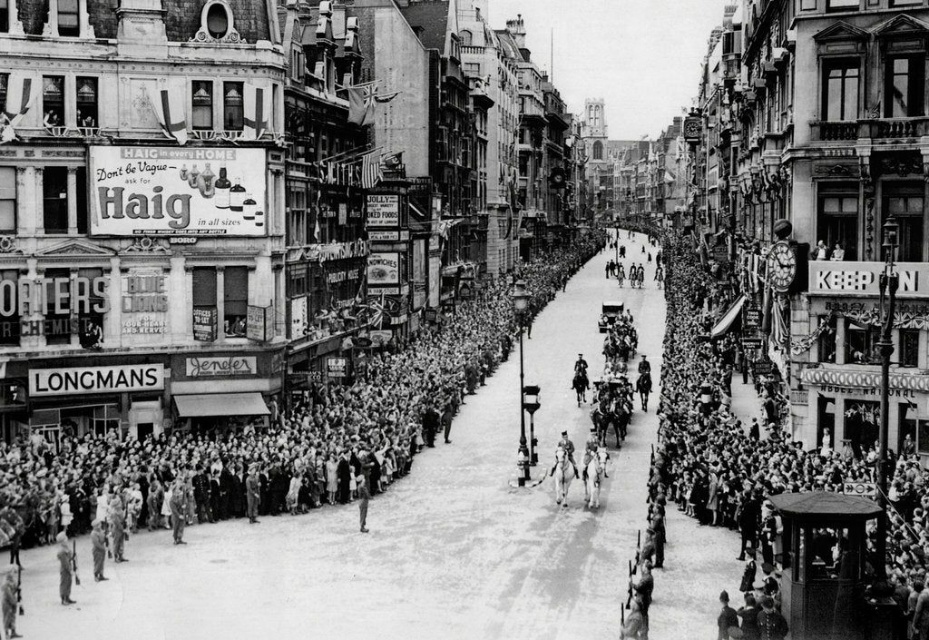 Detail of Peace Celebrations by Associated Newspapers