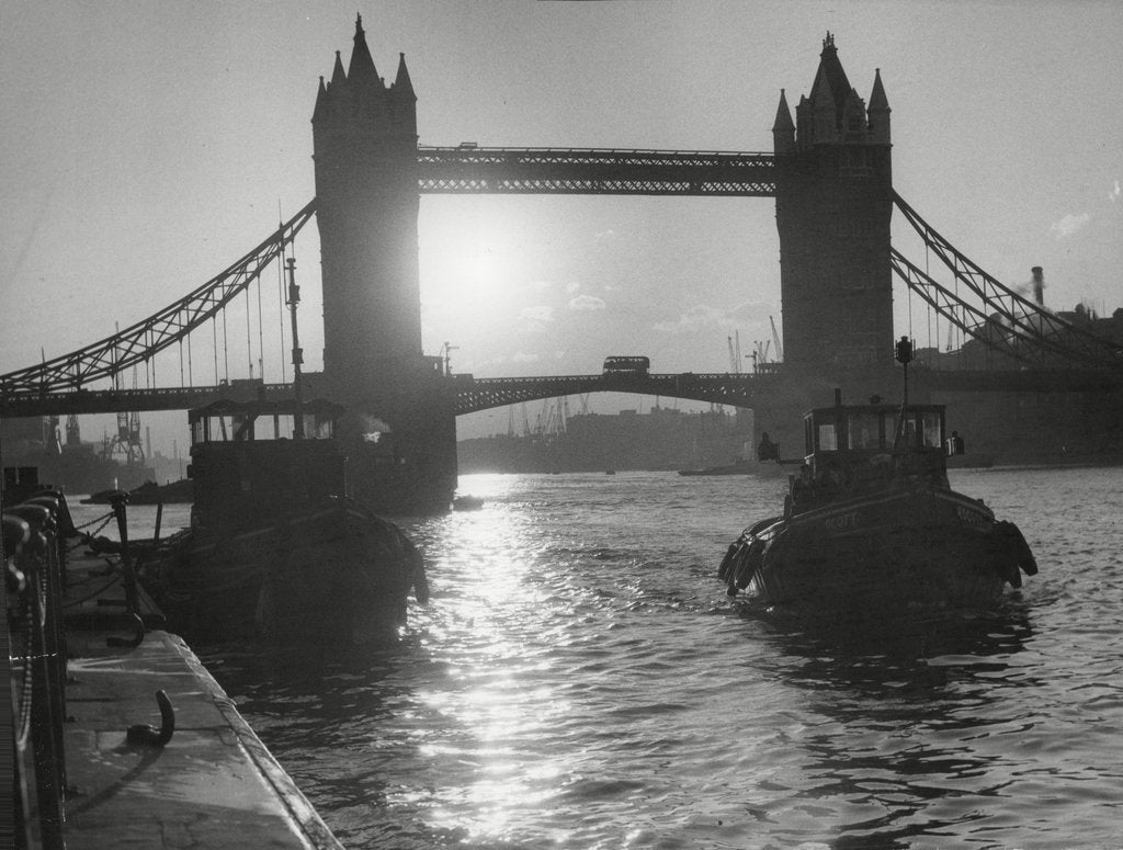Detail of Tower Bridge by Associated Newspapers