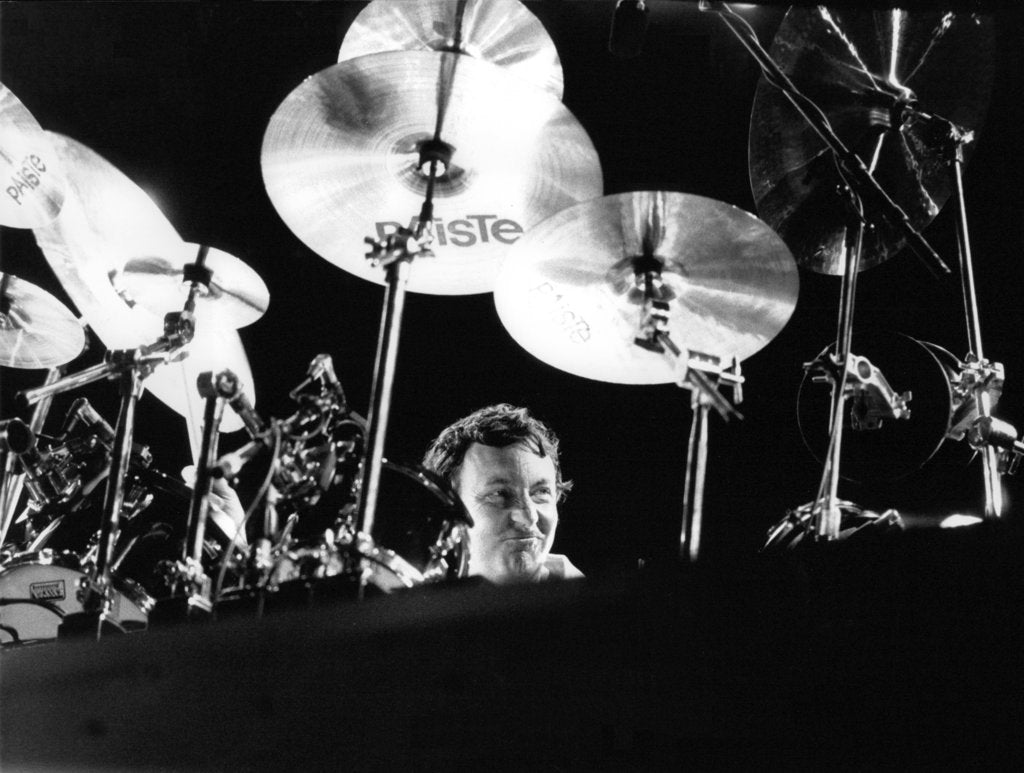 Detail of Nick Mason of Pink Floyd by Associated Newspapers