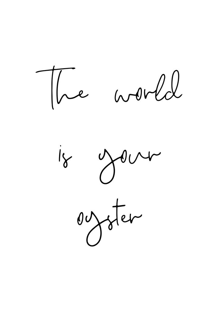 Detail of The world is your oyster by Joumari