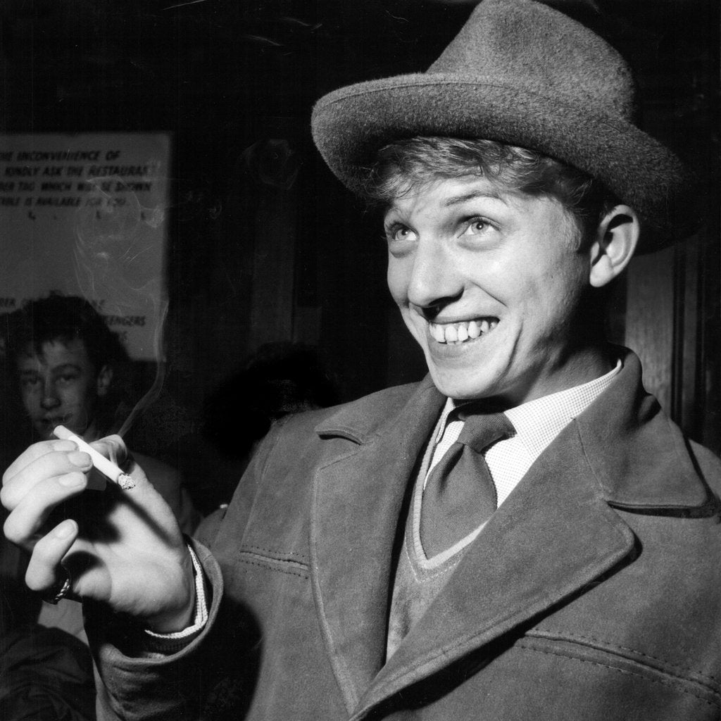 Detail of Tommy Steele in 1958 by Associated Newspapers