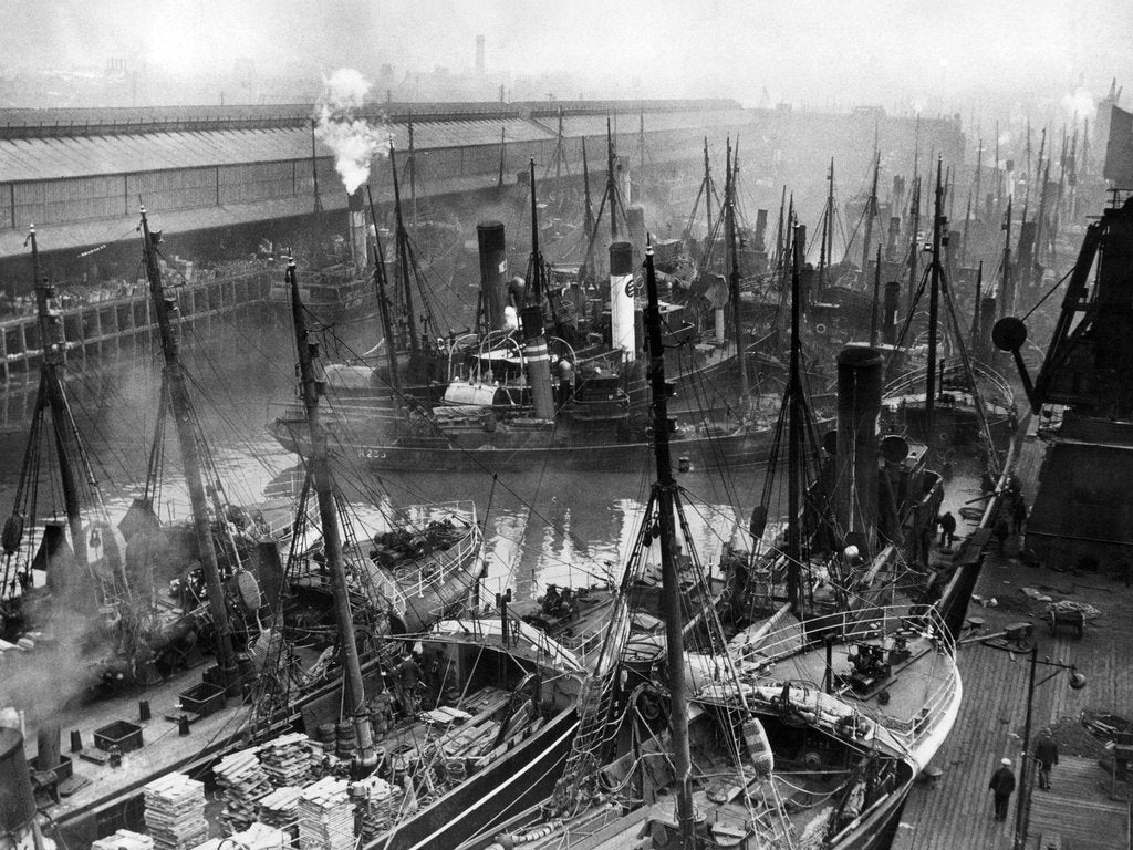 Detail of Hull Docks by Associated Newspapers