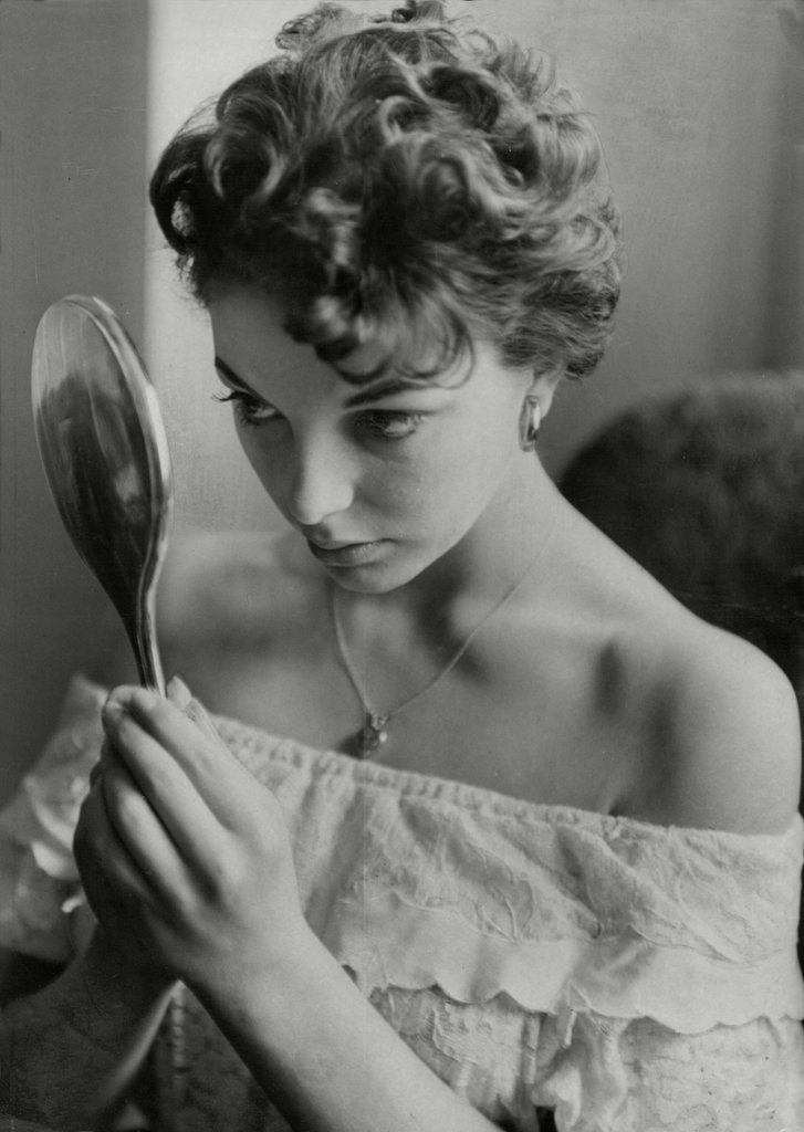 Detail of Joan Collins aged 18 by Associated Newspapers