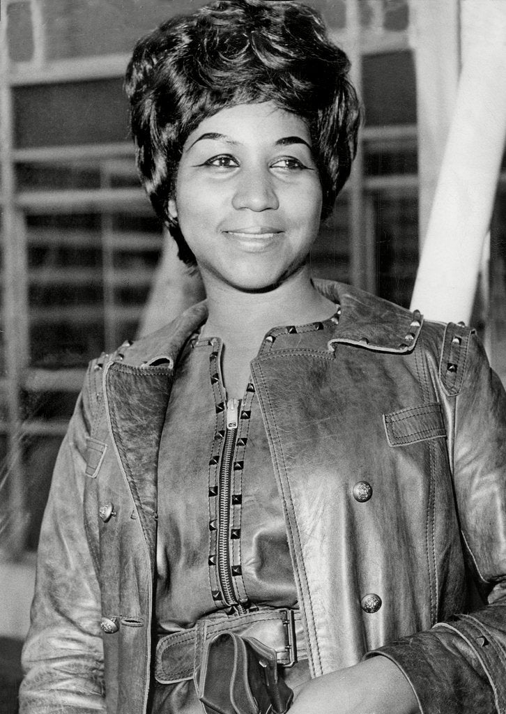 Detail of Aretha Franklin by Associated Newspapers