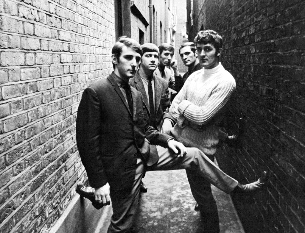 Detail of The Moody Blues by Associated Newspapers