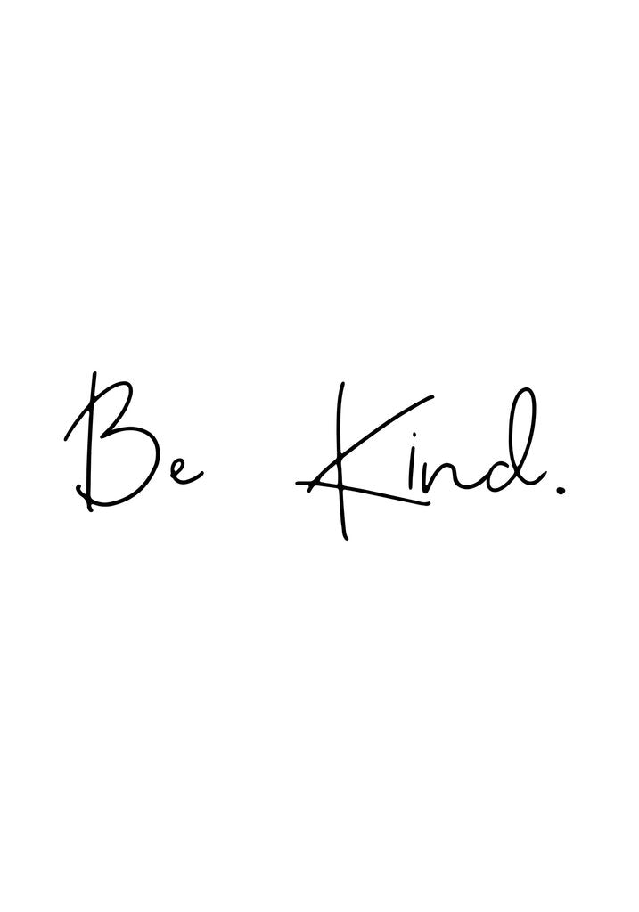 Detail of Be kind by Joumari