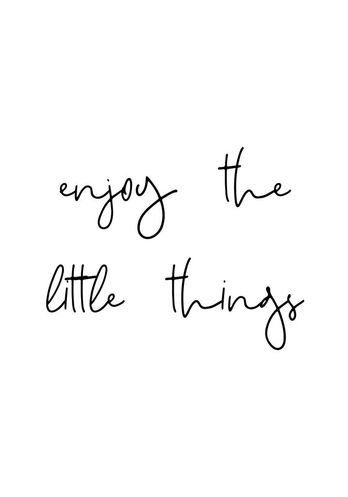 Detail of Enjoy the little things by Joumari