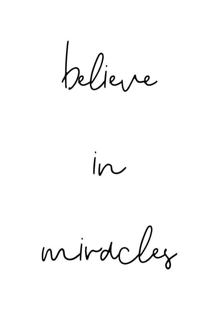 Detail of Believe in miracles by Joumari