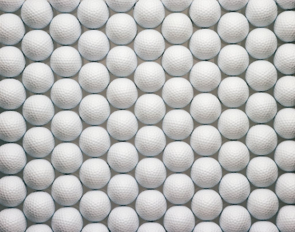 Detail of Golf Balls by Anonymous