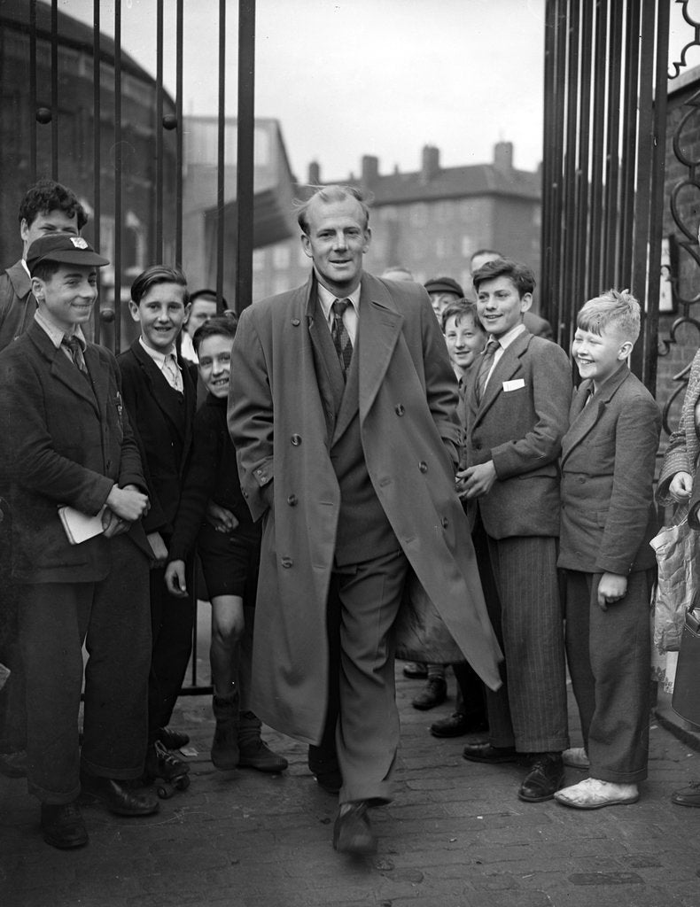 Detail of Cricketer Tony Lock at the Oval, 1956 by Associated Newspapers