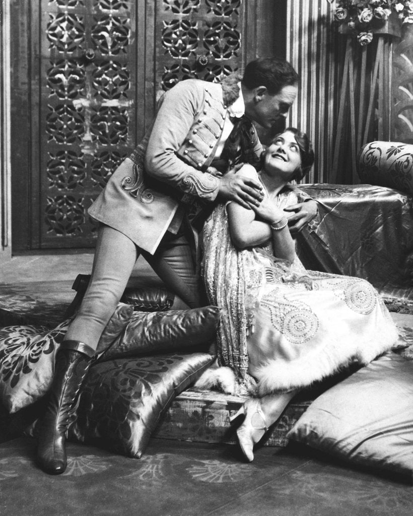 Detail of Actors in a 1920s musical play by Associated Newspapers