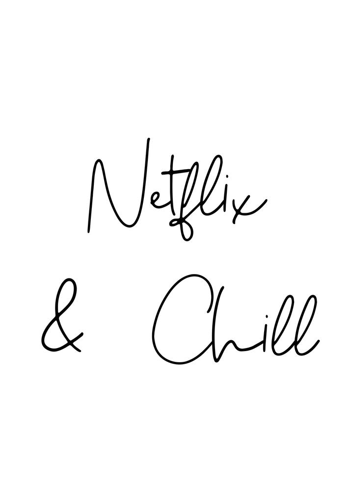 Detail of Netflix & chill by Joumari