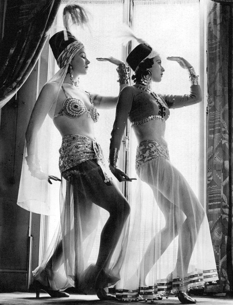 Detail of Turkish style Dancers in the 1930s by Associated Newspapers