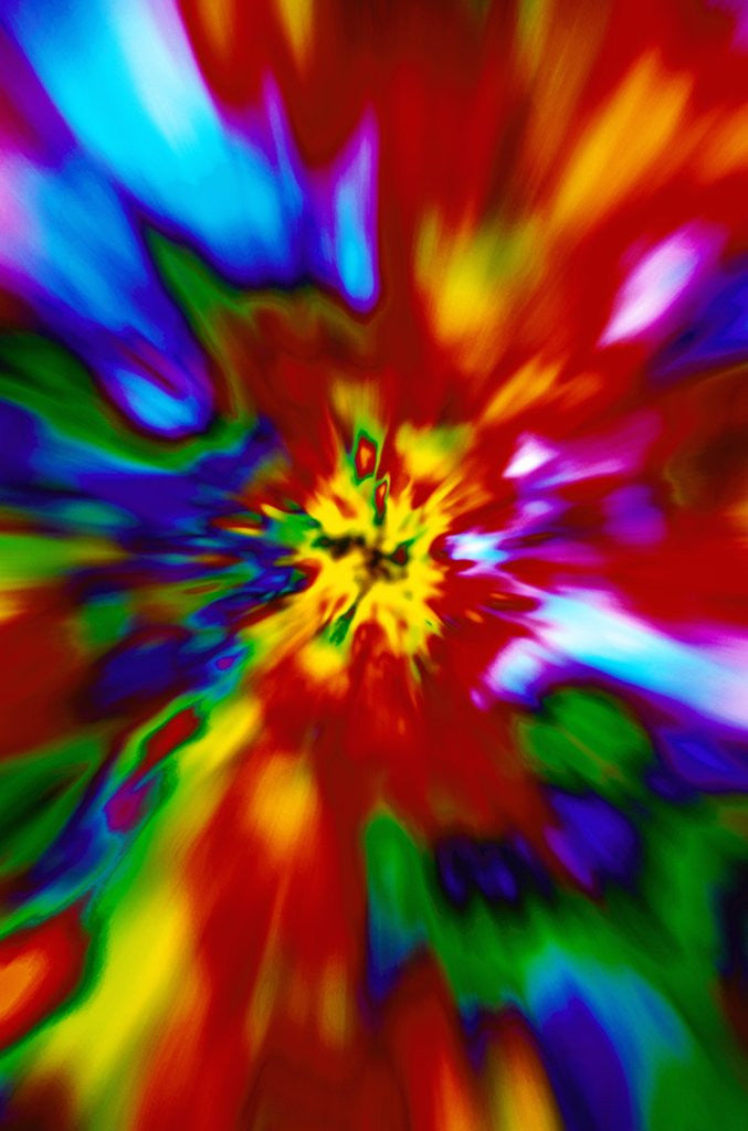 Detail of Multicolored Chaos by Anonymous