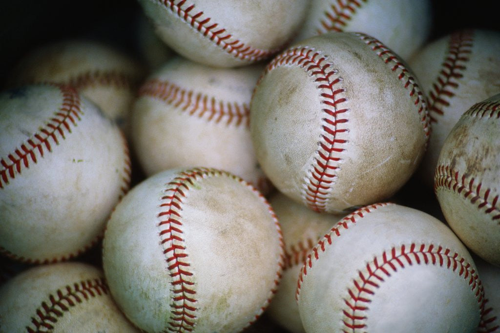 Detail of Baseballs by Anonymous