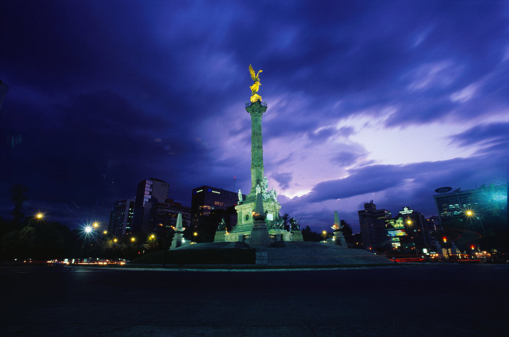 Detail of Independence Monument in Mexico City by Anonymous