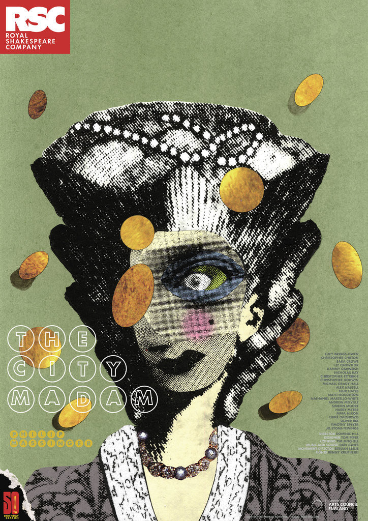 Detail of The City Madam, 2011 by Dominic Hill