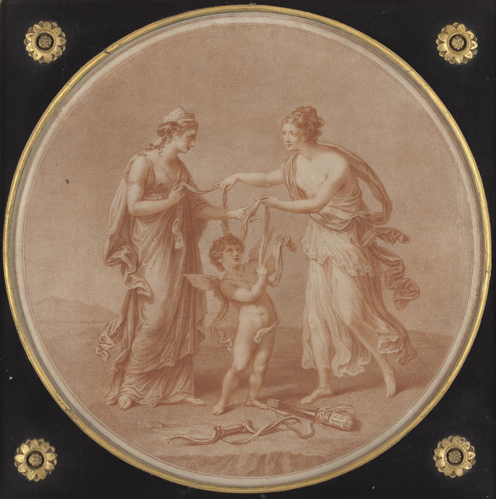 Detail of Juno cestum a Venere postulat by William Wynne Ryland