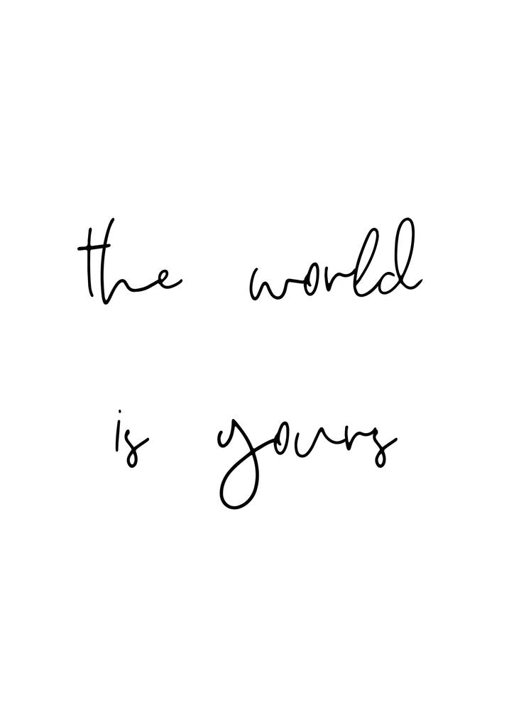 Detail of The world is yours by Joumari