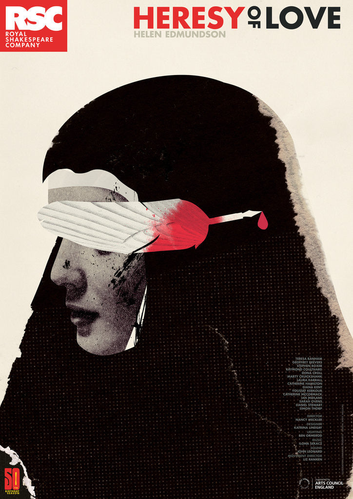 Detail of The Heresy of Love, 2011 by Nancy Meckler