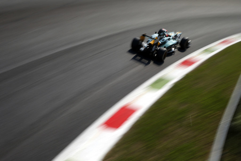 Detail of The classic, Heikki Kovalainen, Italy by Glenn Dunbar