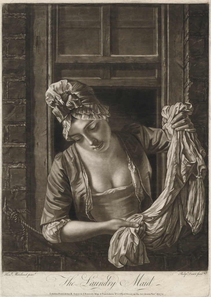 The Laundry Maid by Charles Dawe