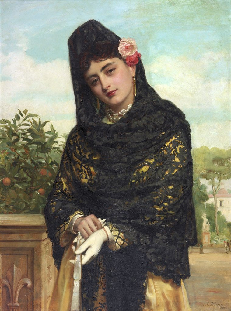 Detail of The Trysting Place by John Bagnold Burgess