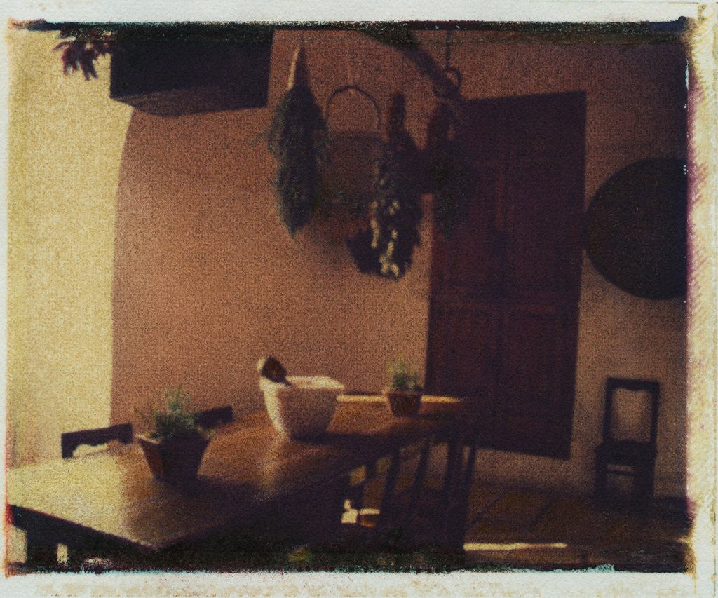 Detail of French Farmhouse Kitchen by Jennifer Kennard