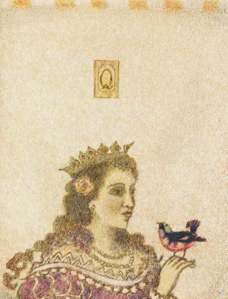 Detail of Queen of Arts by Jennifer Kennard