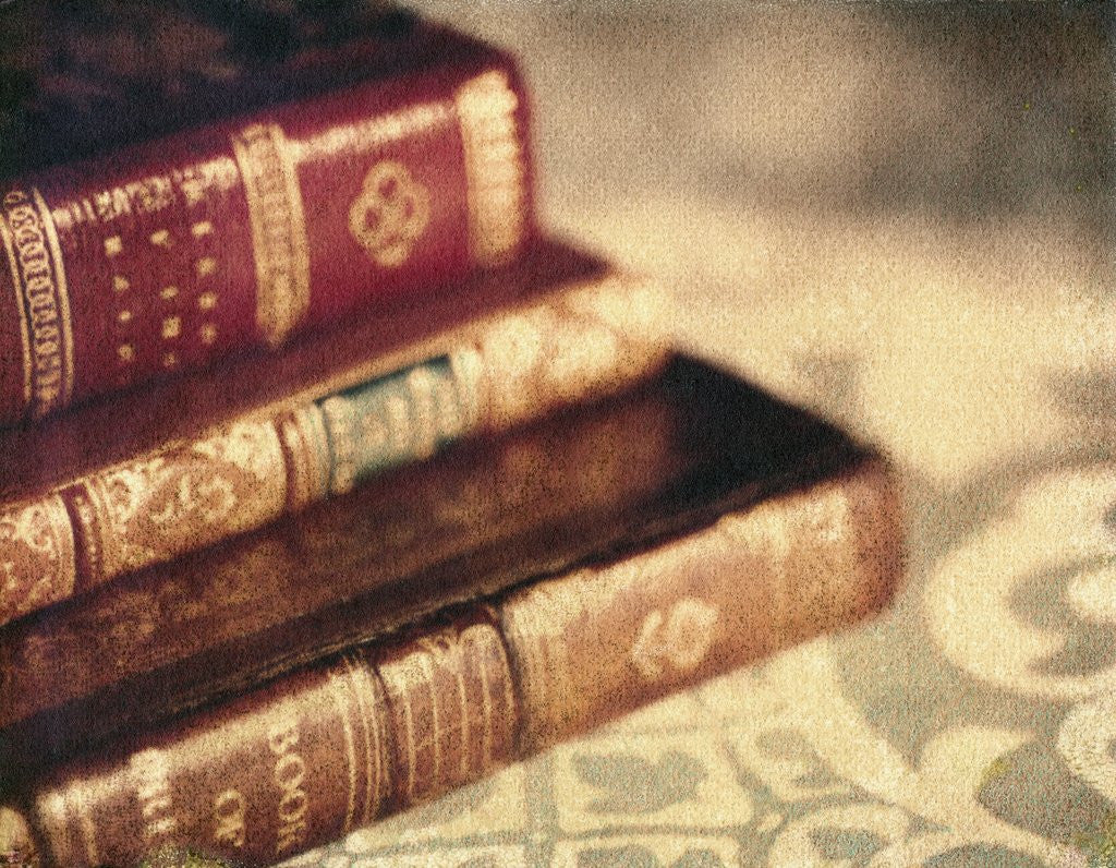 Detail of Rare Books #6 by Jennifer Kennard