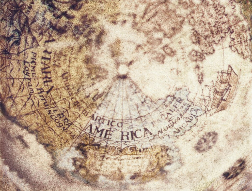 Detail of Globe by Jennifer Kennard