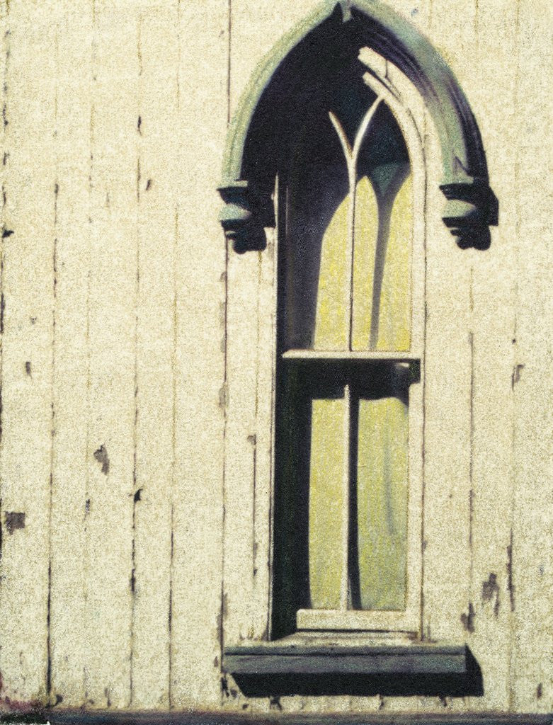 Detail of Gothic Window by Jennifer Kennard