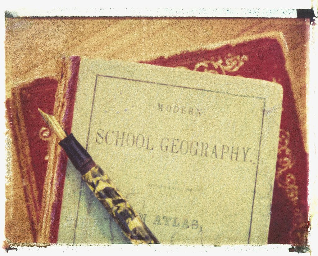 Detail of School Books by Jennifer Kennard