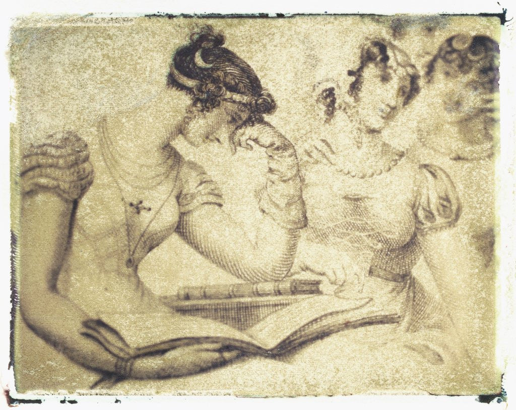 Detail of 18th-Century Ladies Book Club by Jennifer Kennard