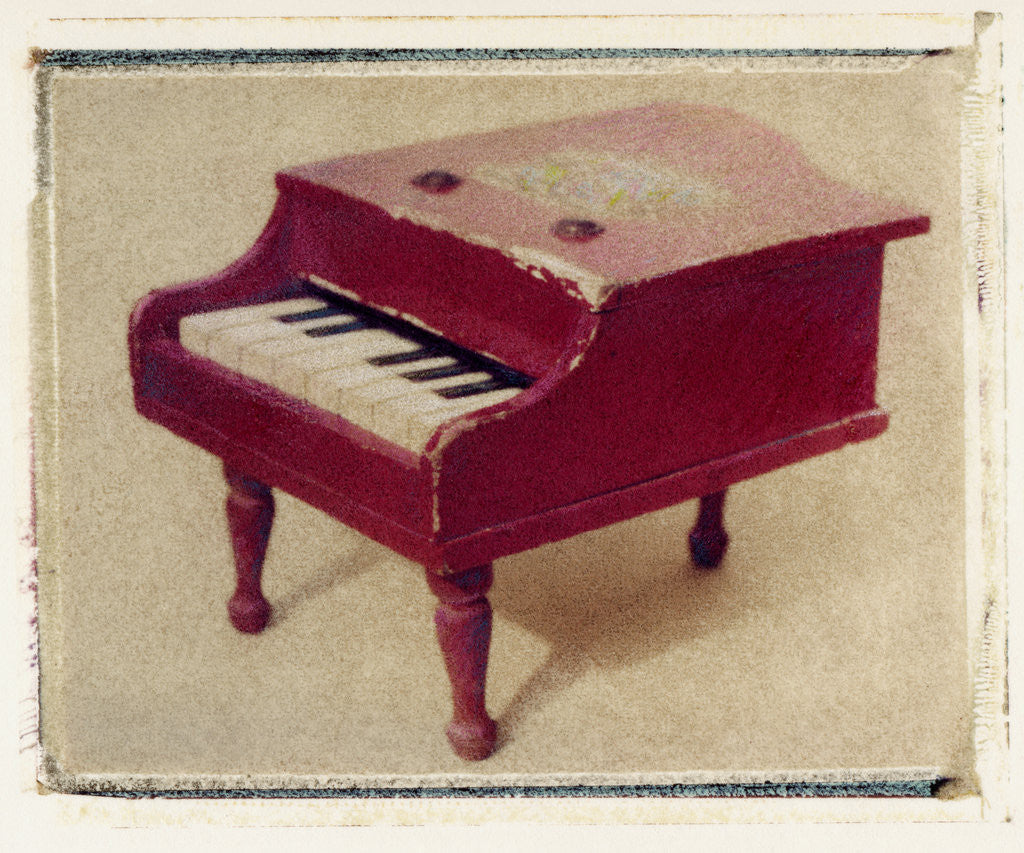 Detail of Red Piano by Jennifer Kennard
