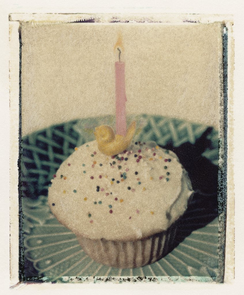 Detail of Birthday Cupcake by Jennifer Kennard