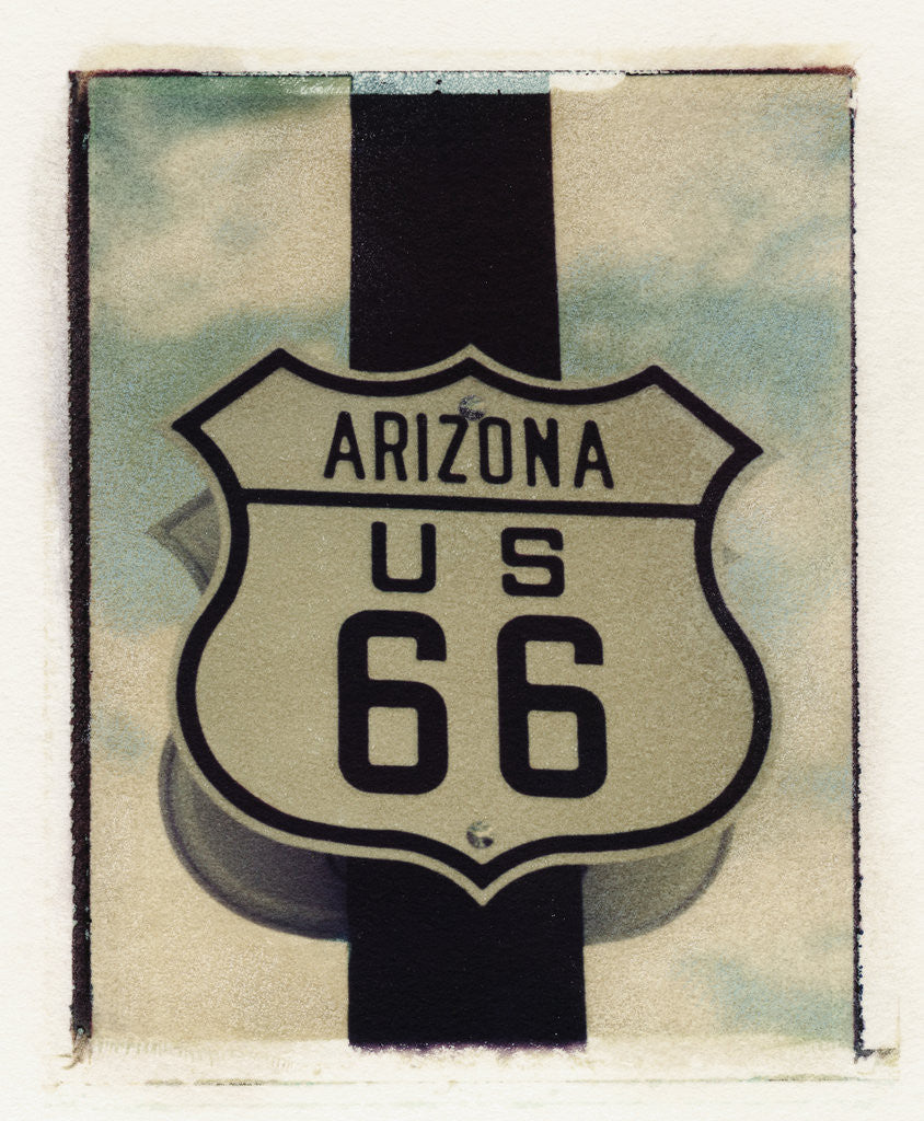 Detail of Route 66 by Jennifer Kennard