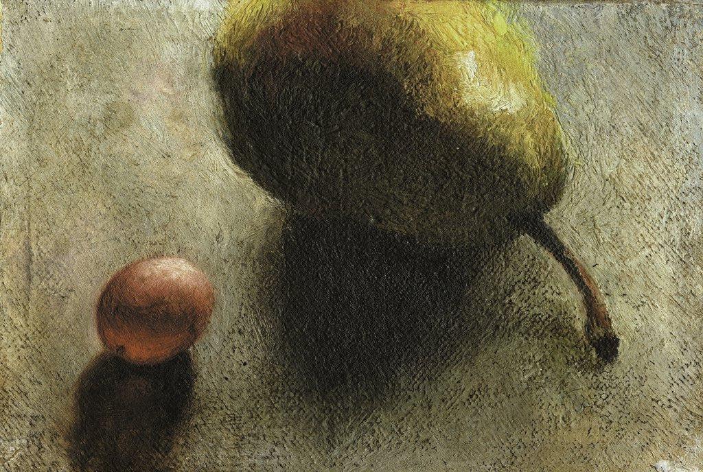 Detail of Pear and a Grape by Robert McIntosh