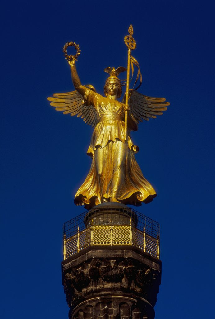 Detail of Detail of the Victory Column Statue by Friedrich Darke