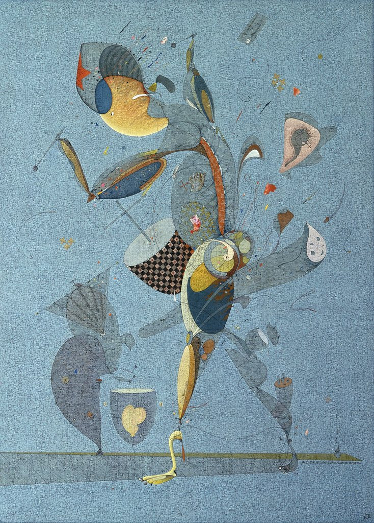 Detail of Red Drummer by Alexander Vorobyev