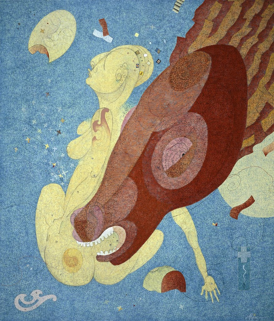 Detail of Nightmare by Alexander Vorobyev