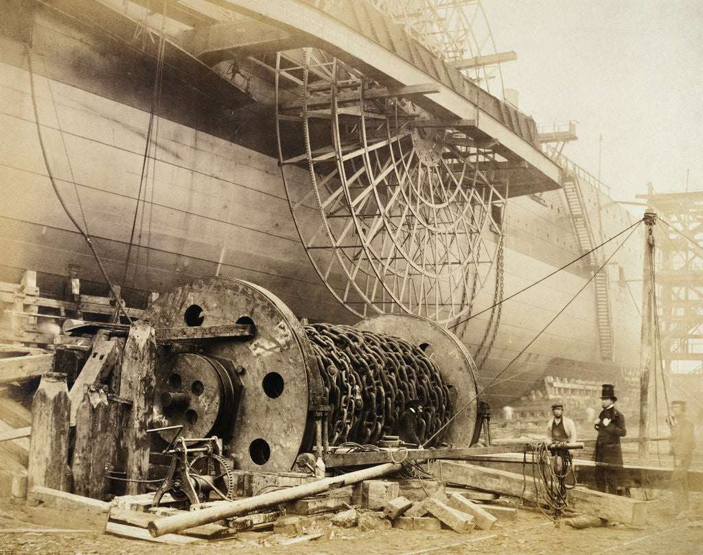 Detail of Great Eastern by Robert Howlett