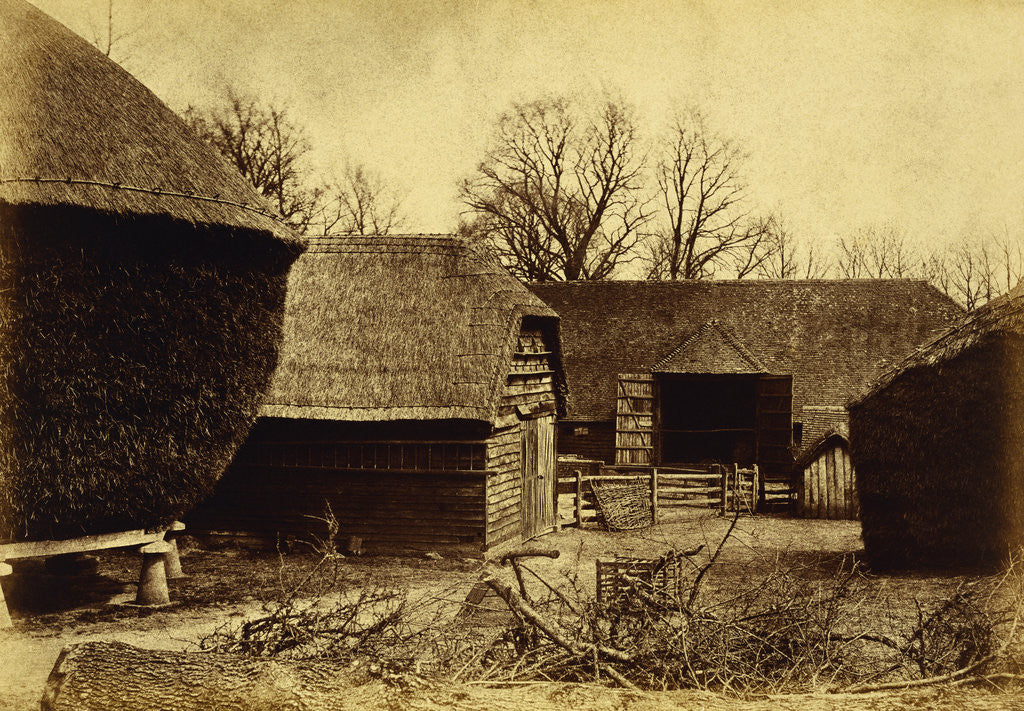 Detail of At Compton by Benjamin Brecknell Turner
