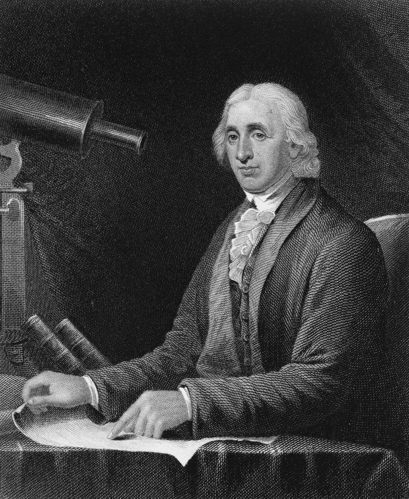 Detail of David Rittenhouse by James Barton Longacre