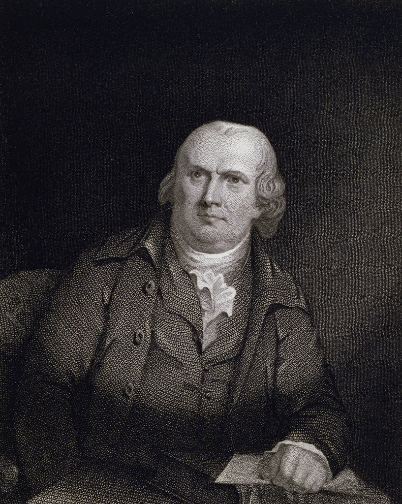 Detail of Portrait Engraving of Robert Morris by Anonymous
