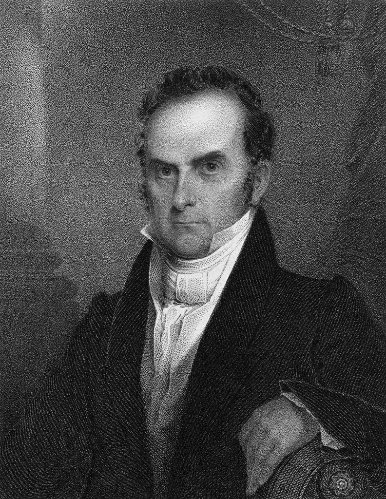 Detail of Daniel Webster by James Barton Longacre