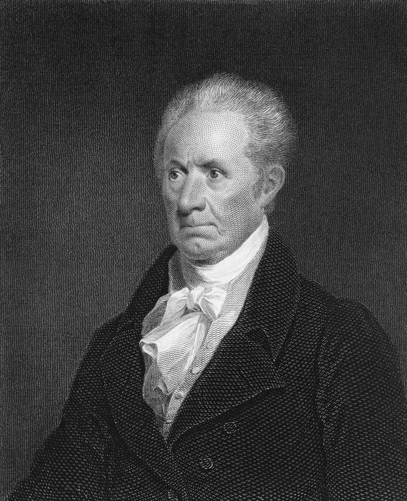 Detail of Gilbert Charles Stuart by Asher Brown Durand