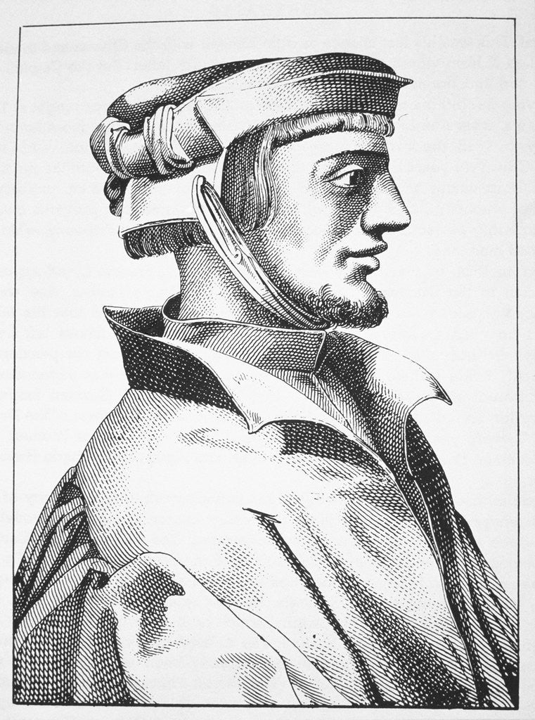 Detail of Portrait of Agrippa Von Nettesheim by Anonymous