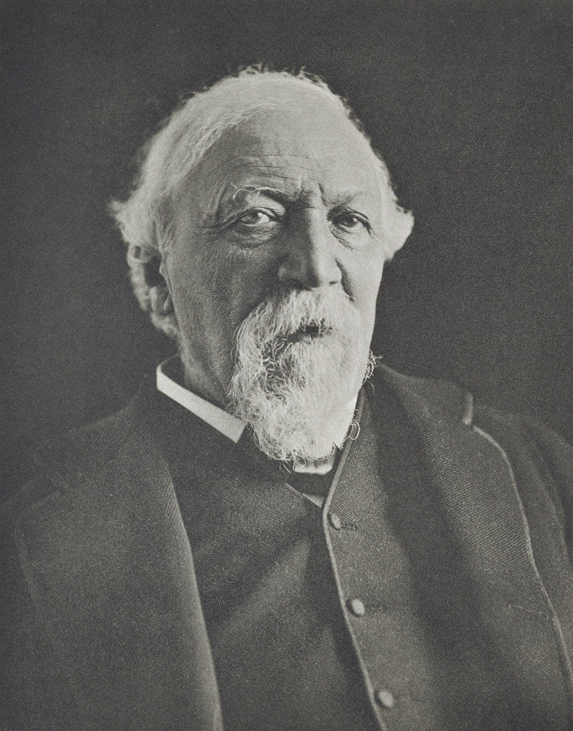 Detail of Robert Browning by Eveleen W.H. Myers