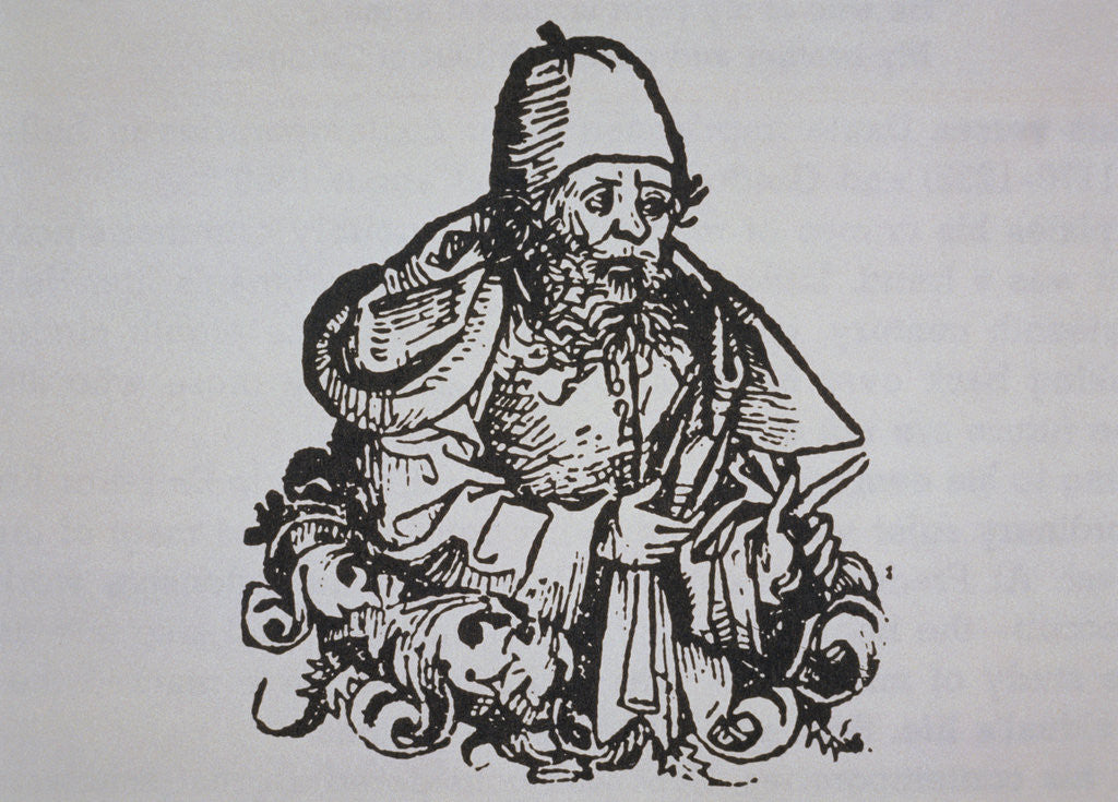 Detail of Guido Bonatti Book Illustration by Micheal Wohlgemuth